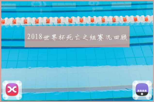 2018世界杯死亡之组赛况回顾